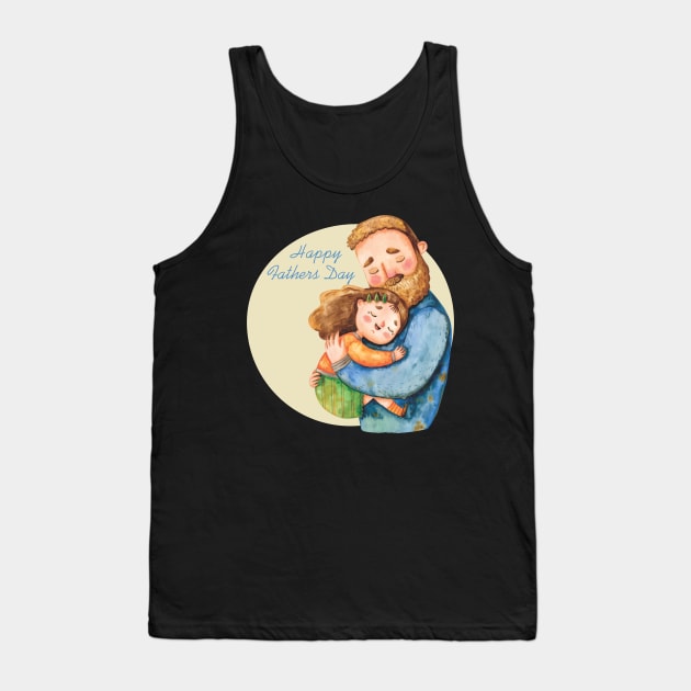 happy fathers day Tank Top by TrendsCollection